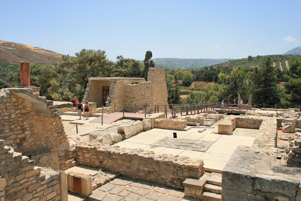 The Palace of Knossos, Crete, Greece