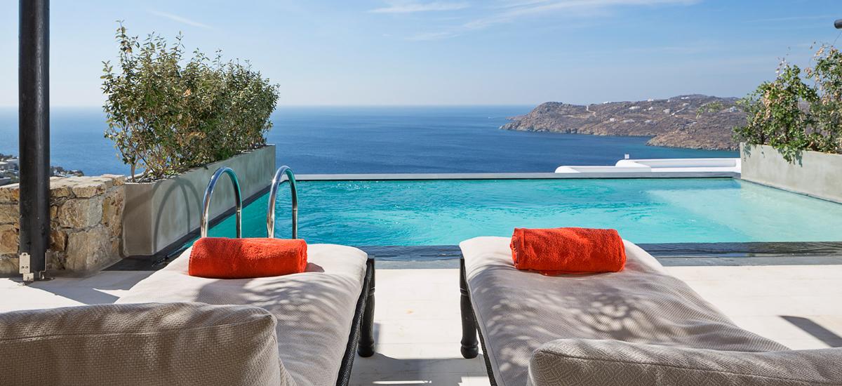 Myconian Utopia Resort, Elia Beach, Mykonos, Cyclades, Greece