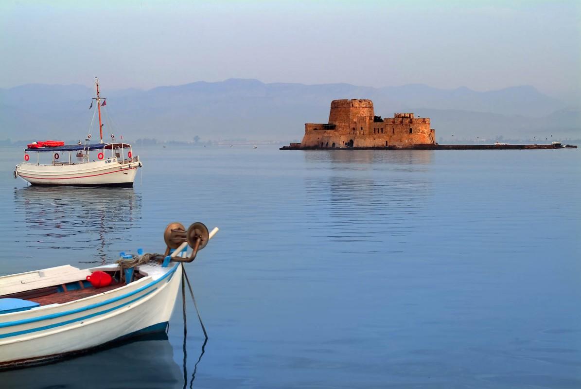 Bourtzi, Nafplio, Argolis, Peloponnese, Greece