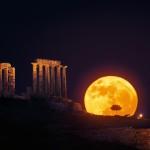 Temple of Poseidon at Cape Sounion, Attica, Greece