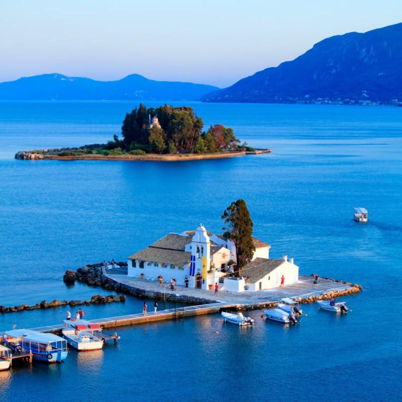 Pontikonisi, Corfu, Ionian Islands, Greece