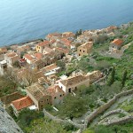 Castle of Monemvasia, Laconia, Peloponnese, Greece