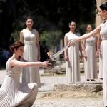 Olympic Flame Lighting, Ancient Olympia, Ilia, Peloponnese, Greece