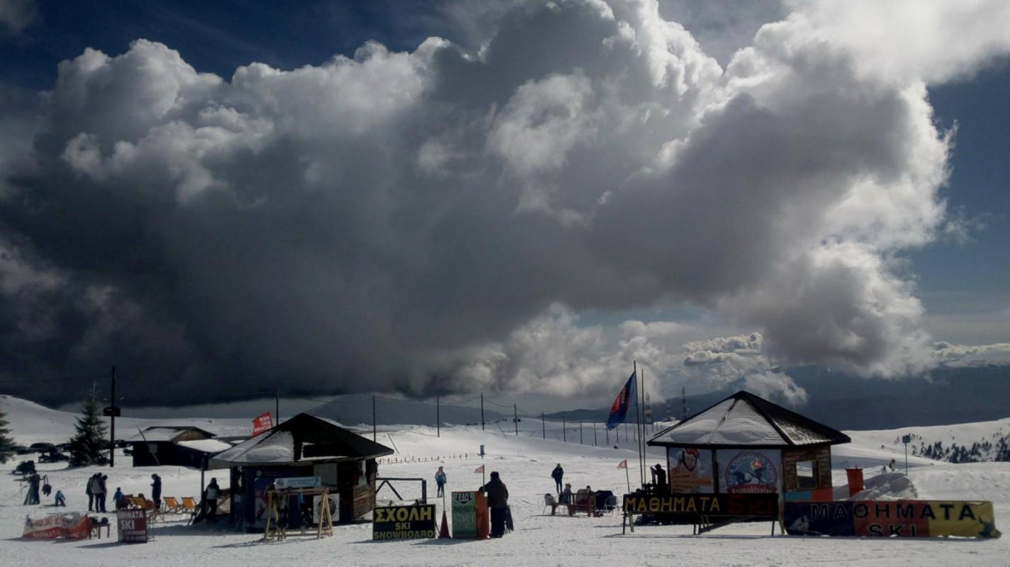Voras kaimaktsalan Ski Center, Kaimaktsalan, Pella, Macedonia, Greece