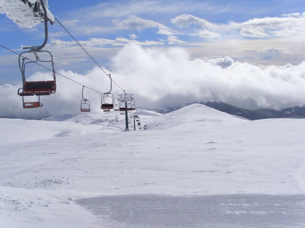 Voras kaimaktsalan Ski Center, Kaimaktsalan, Pella, Macedonia, Greece