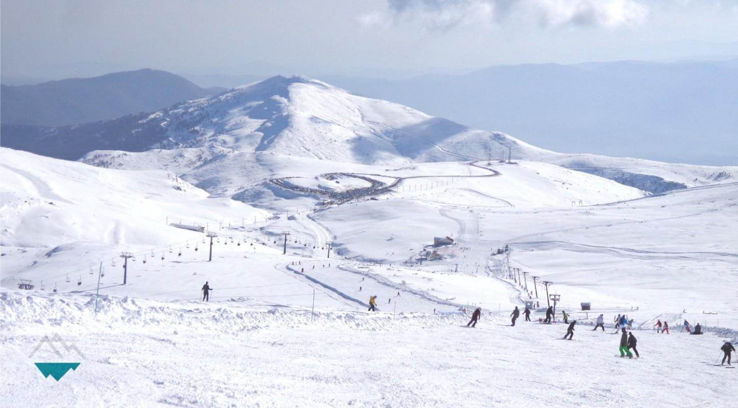 Voras kaimaktsalan Ski Center, Kaimaktsalan, Pella, Macedonia, Greece