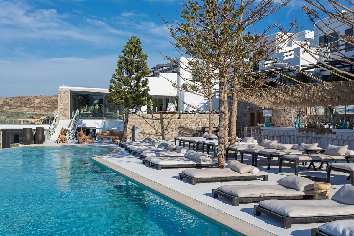 Myconian Utopia Resort, Elia Beach, Mykonos, Cyclades, Greece