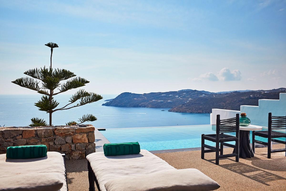Myconian Utopia Resort, Elia Beach, Mykonos, Cyclades, Greece