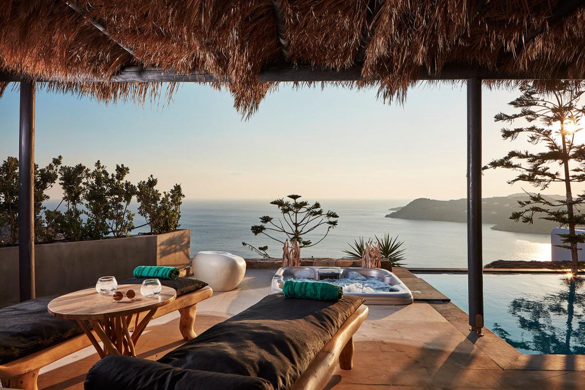 Myconian Utopia Resort, Elia Beach, Mykonos, Cyclades, Greece