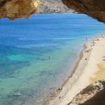 Petra Beach, Patmos Island, Dodecanese, Greece