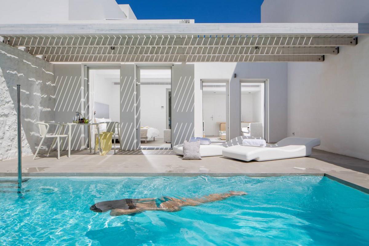 Patmos Aktis Suites & Spa, Grikos Bay, Patmos Island, Dodecanese, Greece