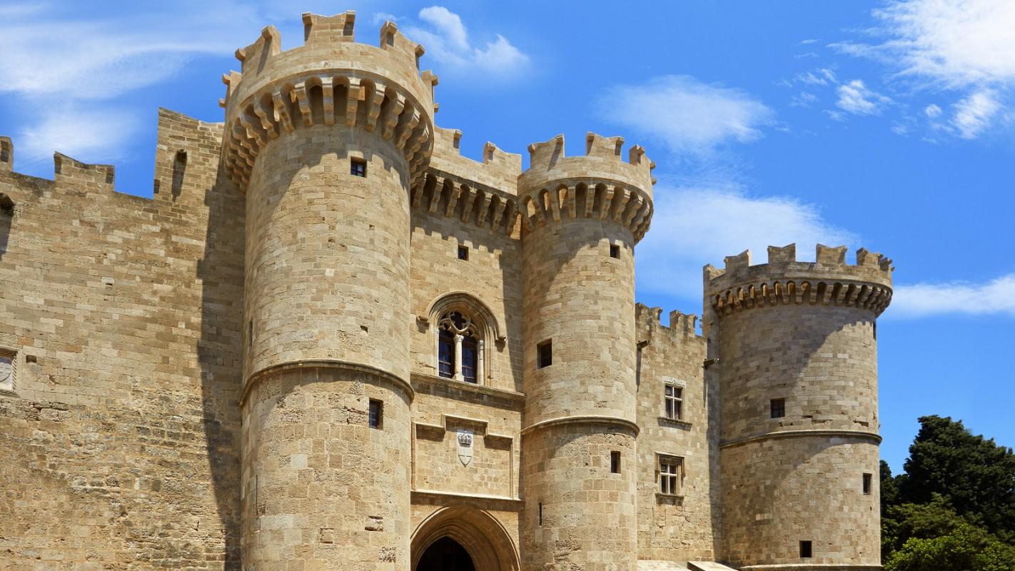 Palace of the Grand Master, Rhodes, Dodecanese, Greece