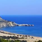 Tsambika Beach, Rhodes, Dodecanese, Greece