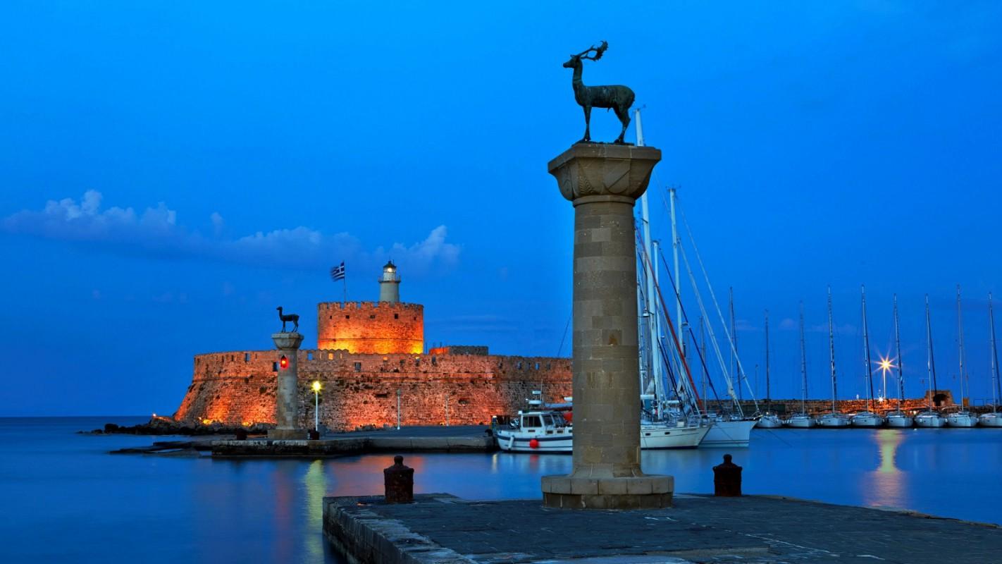 Mandraki, Rhodes, Dodecanese, Greece