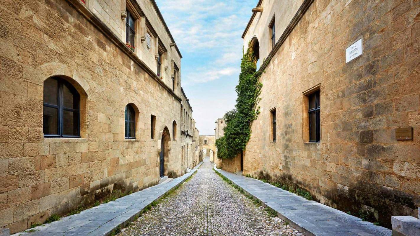 Street of the Knights, Medieval Town, Rhodes, Dodecanese, Greece