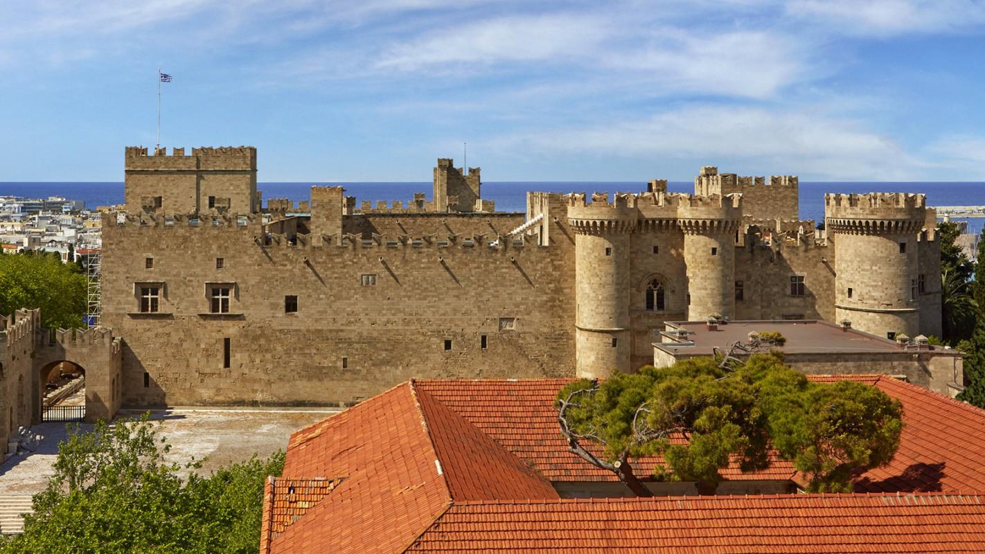 Palace of the Grand Master, Rhodes, Dodecanese, Greece