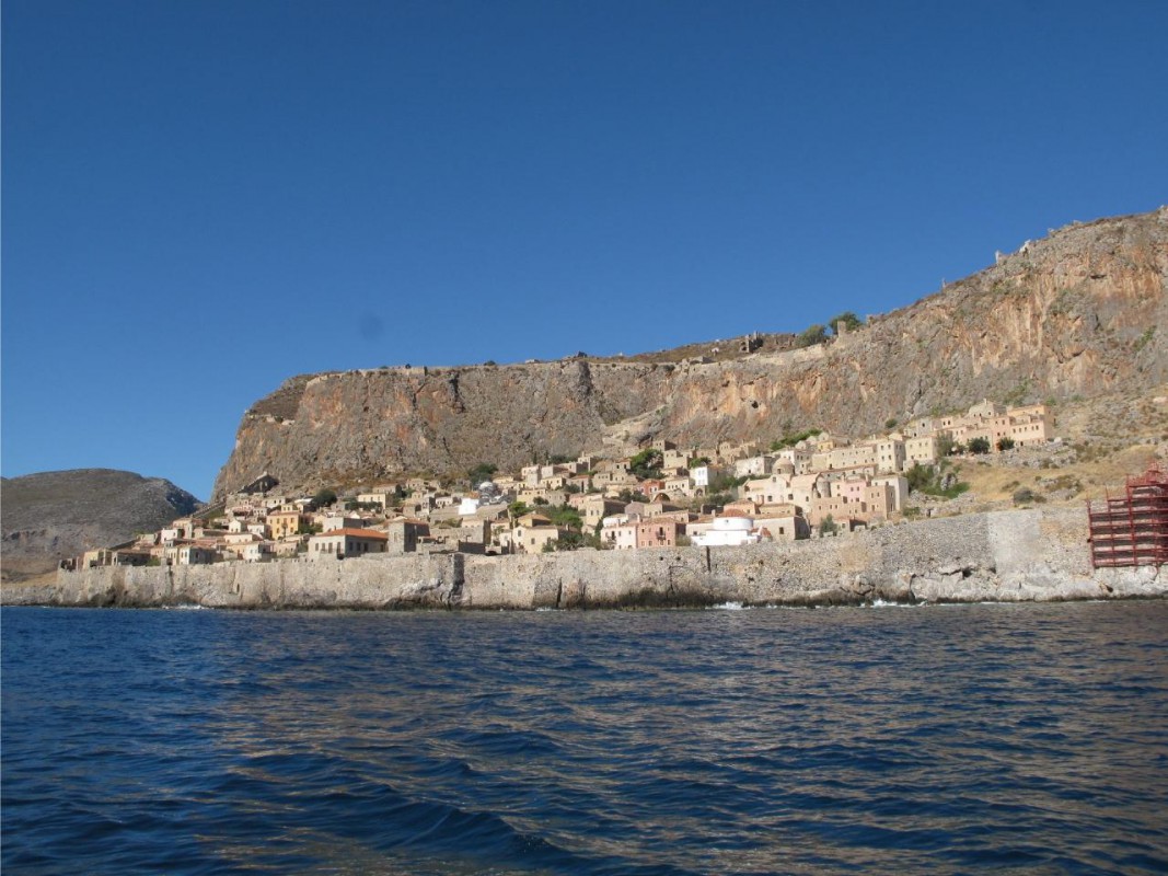 Castle of Monemvasia, Laconia, Peloponnese, Greece