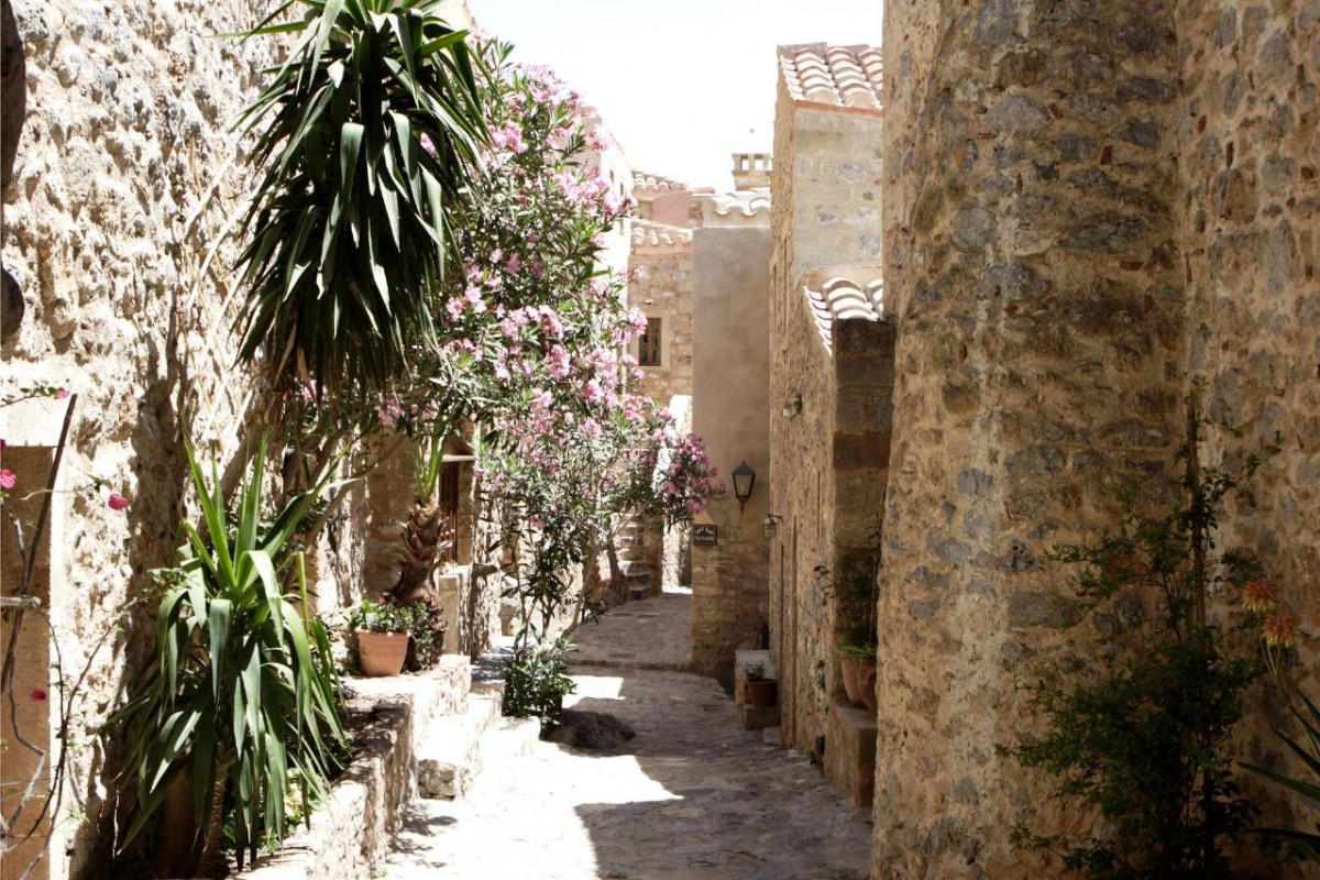 Castle of Monemvasia, Laconia, Peloponnese, Greece