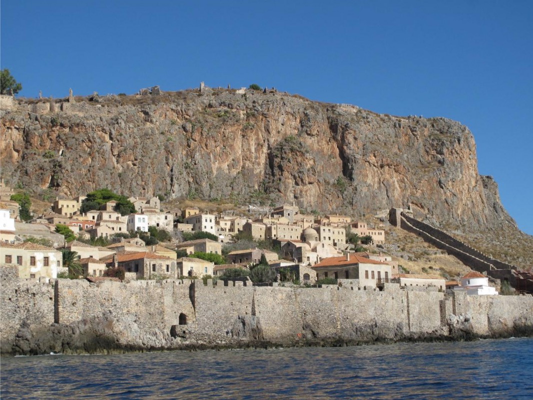 Castle of Monemvasia, Laconia, Peloponnese, Greece