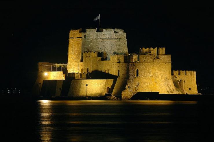 Bourtzi, Nafplio, Argolis, Peloponnese, Greece