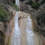 Lepida Waterfalls and their escalating ponds, Parnonas, Agios Ioannis, North Kynouria, Arcadia, Peloponnese, Greece