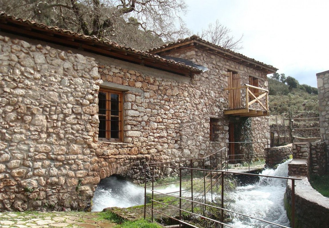 The Open Air Water-Power Museum, in Dimitsana, Arcadia, Peloponnese, Greece