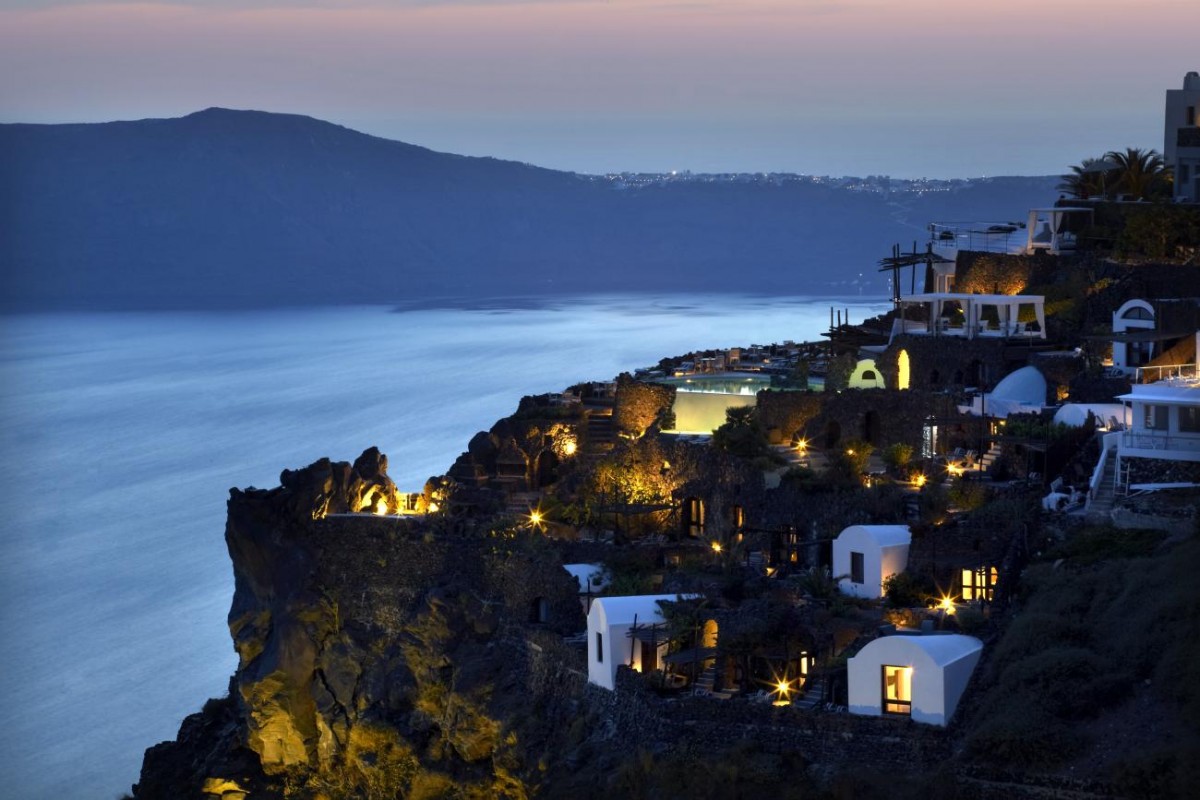 Honeymoon Petra Villas, Imerovigli, Santorini, Cyclades, Greece